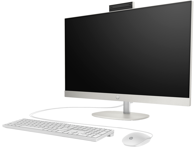 HP AIO 27-CR0056NH CORE I7-1355U | 8GB | 512SSD | DOS | 27" | NON TOUCH | SHELL WHITE - Image 4