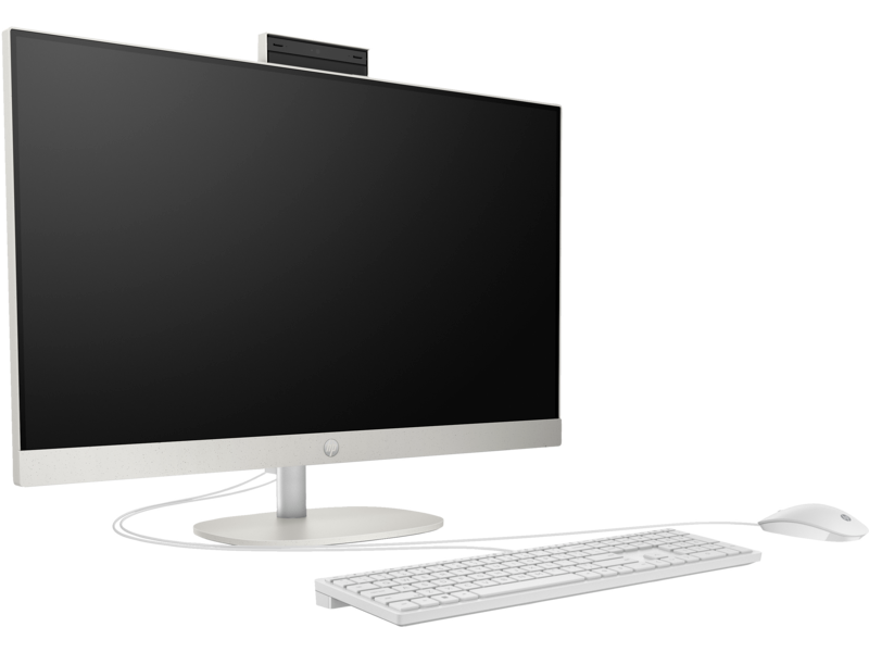 HP AIO 27-CR0056NH CORE I7-1355U | 8GB | 512SSD | DOS | 27" | NON TOUCH | SHELL WHITE - Image 3