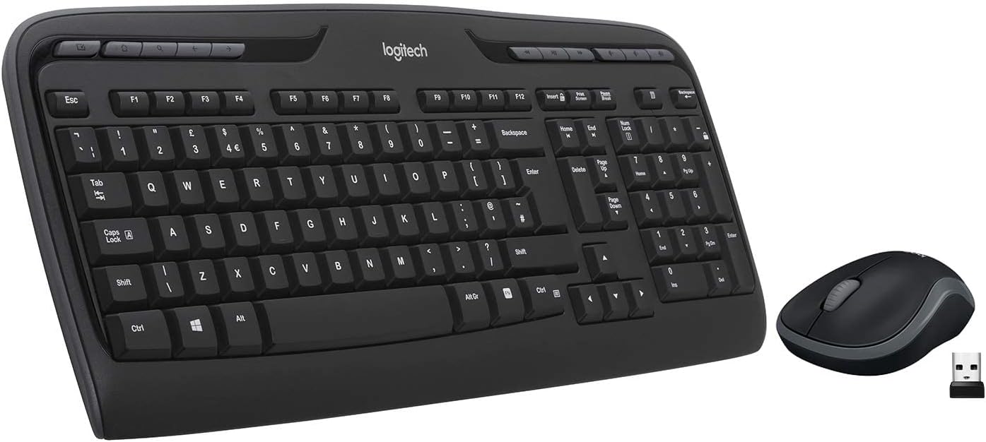 Logitech MK330 Wireless Keyboard and Mouse Combo - 920-003989